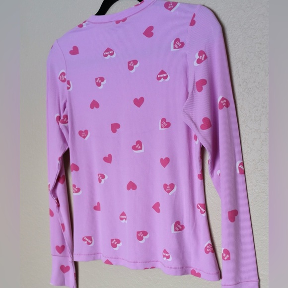 NWT Skims Valentine’s Day Soft Lounge Henley XL - Picture 6 of 6